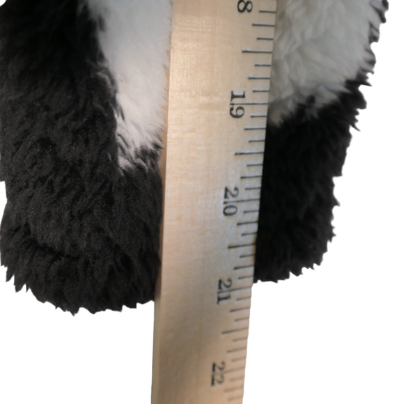 NWT Eddie Bauer Fleece Sweatshirt Women Large Black Camo Outdoor Chic Athleisure - Picture 9 of 11